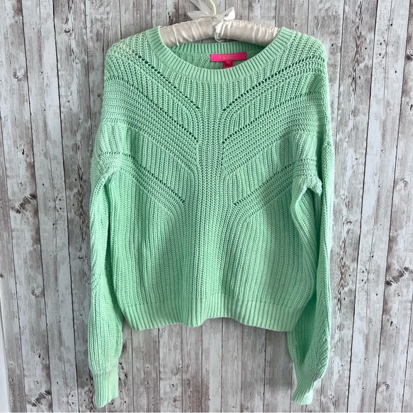 Lilly Pulitzer Bristow Cotton Sweater - Picture 1 of 9